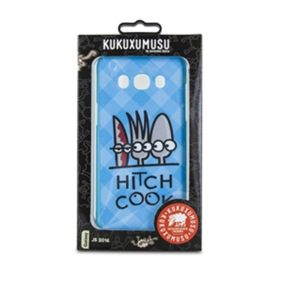 Blau TPU Hülle Hitchcook Samsung Galaxy J5 2016 Kukuxumu