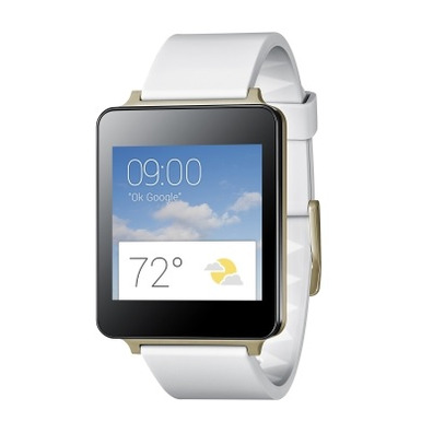 Smartwatch LG G Watch White Gold