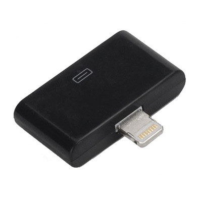 30 Pin Adapter für Lightning Schwarz