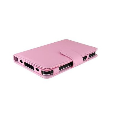 Leather Case Cover for Samsung Galaxy Tab P1000 Pink