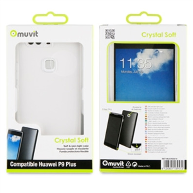 Kristall weiches transparentes Huawei P9 Plus Muvit Case