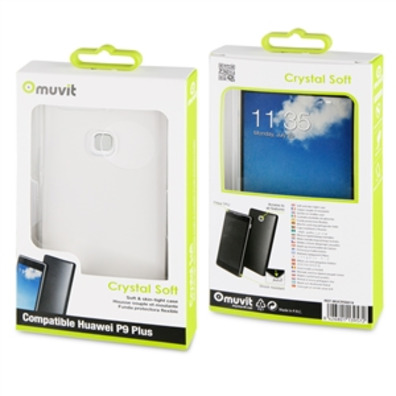 Kristall weiches transparentes Huawei P9 Plus Muvit Case