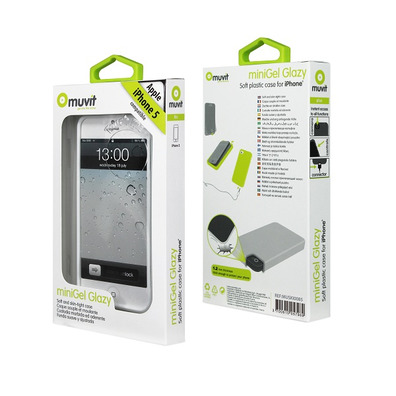Soft skin for iPhone 5 Muvit Weiß