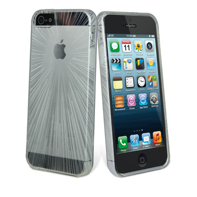 Hülle Wave Transparent iPhone 5 Muvit