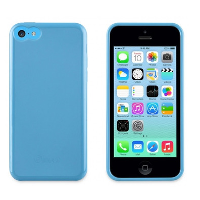 Soft and Skin minigel Muvit iPhone 5C Gelb