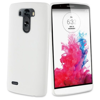 Case Minigel LG G3 Muvit Weiss