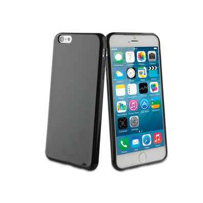 Soft skin-tight case for iPhone 6 Muvit Schwarz