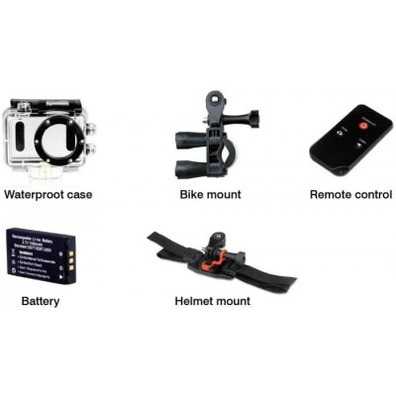 L-Link Cam.Sport FHD 1080p 30fps 8Mpx Wifi Silber