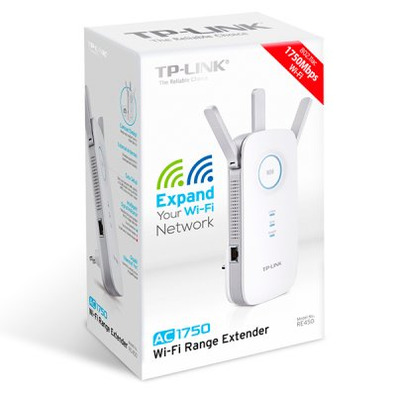 TP-LINK RE450 Dual WiFi Erweiterung AC1750 LAN Gbit
