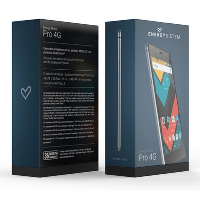 Energy Phone PRO 4G Navy 5 "AMO HD OC1.5GHz 2 + 16G