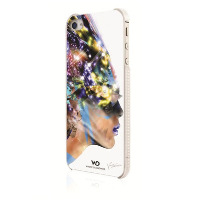 Case Nafrotiti White Diamons für iPhone 5
