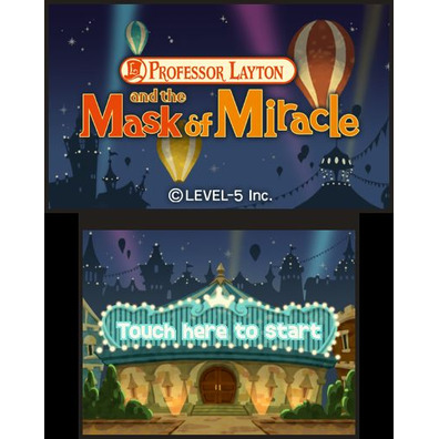 Professor Layton und die Maske der Wunder 3DS