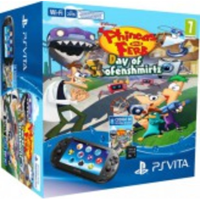 PSVITA + PHINEAS UND FERB: DIA DOOFENSHMITRZ + MEMORY 8GB