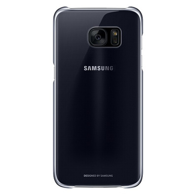 Clear Cover Black Samsung Galaxy S7 Edge