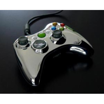 XCM 360 Wired control pad shell Chrome/Green
