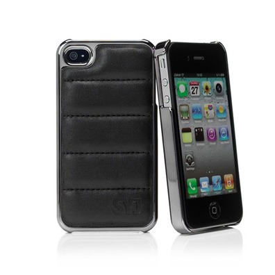 Back Case Black Hard Shell iPhone 4/4S