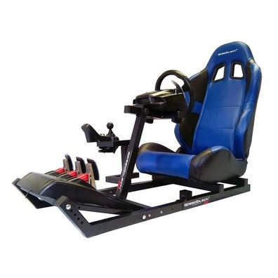 Seat + Support steering wheel and pedals SpeedBlack DS Schwarz