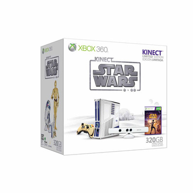 Xbox 360 320 GB + Kinect + Star Wars (Limited Edition)