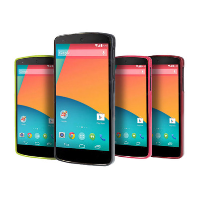 Cover Case TPU for LG Google Nexus 5 Schwarz