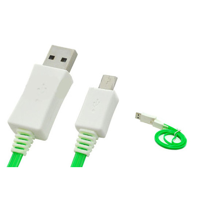 Light Micro USB Data Transfer Charging Cable for Samsung/HTC/Nokia Rot