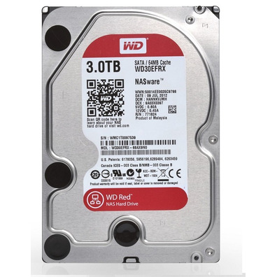 Western Digital Red  3 TB WD30EFRX Sata 3 64 MB