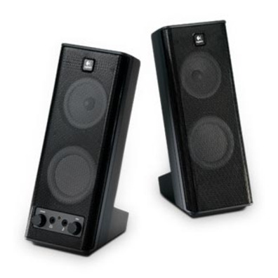 Logitech X-140 2.0 Sound Speakers