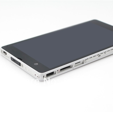 Full screen replacement for Sony Xperia Z Schwarz