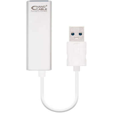 Adaptador USB 3.0 a RJ45 Nanokabel 10.03.0401