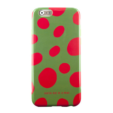 TPU Protective green with Red Spots Agatha Ruiz de la Prada for iPhone 6