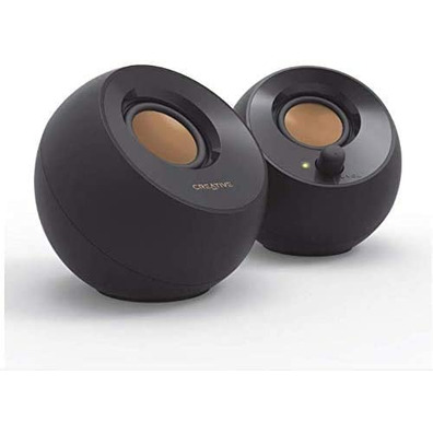 Altavoces 2.0 Creative Labs Pebble 4.4W Negro