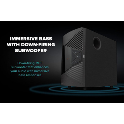 Altavoces Creative Labs SBS E2500 30W 2.1 Negro