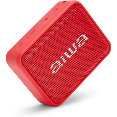 Altavoz Aiwa BS-200RD Bluetooth Rojo