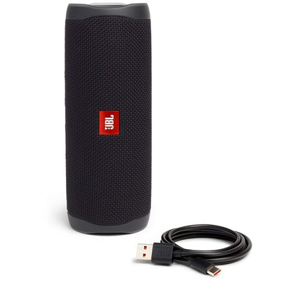 Altavoz Bluetooth JBL Flip 5 Schwarz 20W RMS