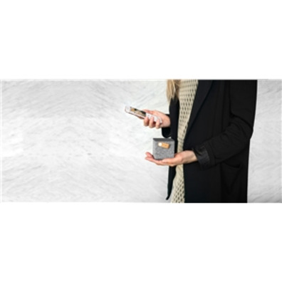 Lautsprecher Bluetooth Rockbox Cube Stoff Edition Concrete Fresh \\'n Rebel