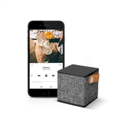 Lautsprecher Bluetooth Rockbox Cube Stoff Edition Concrete Fresh \\'n Rebel