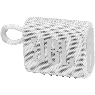 Altavoz con Bluetooth JBL GO 3 Blanco