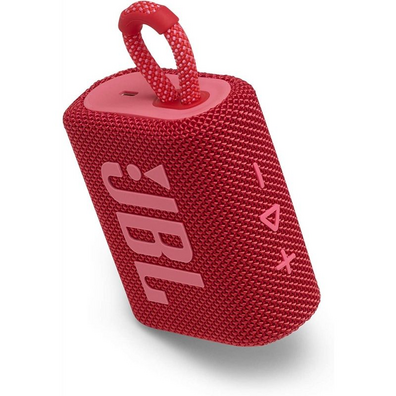 Altavoz con Bluetooth JBL GO 3 Rojo