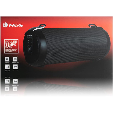 Altavoz con Bluetooth NGS Roller Tempo 20W/1.0