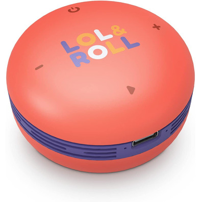 Altavoz Bluetooth Energy Sistem Lol & Roll; Pop Kids Orange