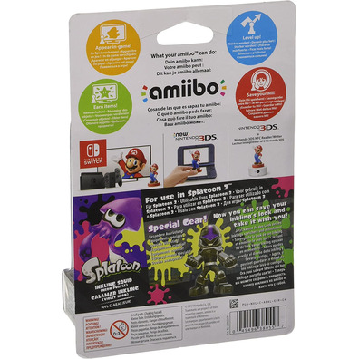 Amiibo Inkling Calamar Squid (Splatoon)