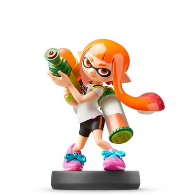 Amiibo Inkling Mädchen (rowohlt Super Smash Bros.)