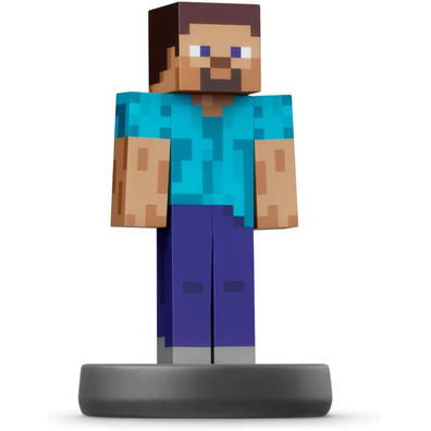 Amiibo Minecraft Steve y Alex (Super Smash Bros)