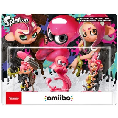 Amiibo Splatoon Octoling Junge, Mädchen, Krake