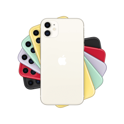 Apple iPhone 11 128 GB Weiß MWM22QL/A
