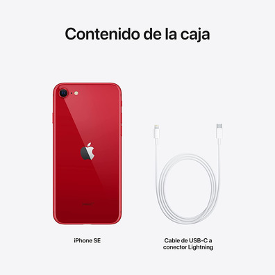 Apple iPhone SE 2022 4.7 '' 256GB 5G Rojo MMXP3QL/A