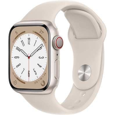 Apple Watch Series 8 GPS/Cellular 41mm Blanco Estrella