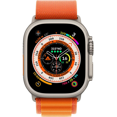 Apple Watch Ultra GPS/Cell 49mm Titanio Naranja S