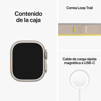 Apple Watch Ultra GPS/Cellular 49mm Amarilla/Beis S/M