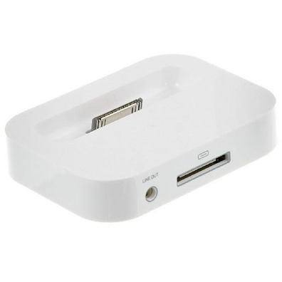 Base Dock for iPhone 3G/3GS/4G/4GS White