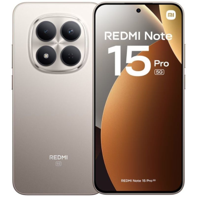 SMARTPHONE REDMI NOTE 15 PRO 5G 6.83" (12+512GB) TITANIO XIAOMI